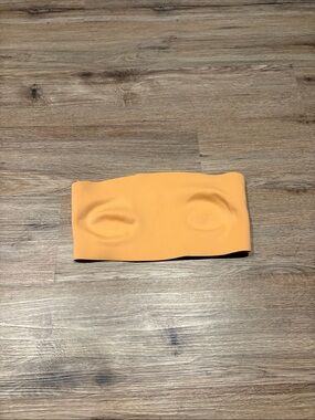 Free People Strapless Bandeau in Mustard Orange